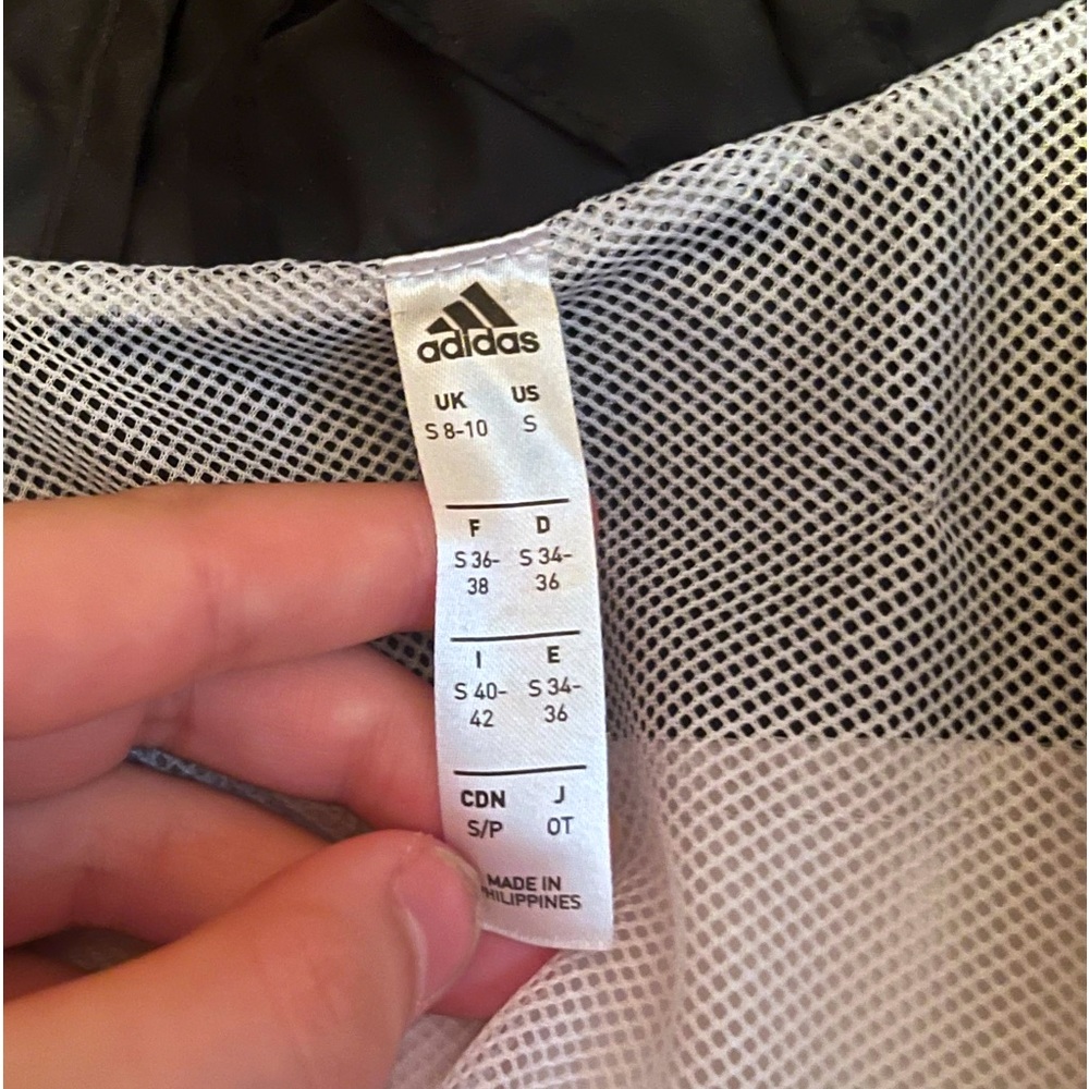adidas jacket, size s